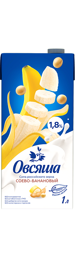 Соево-банановый 1,8% 